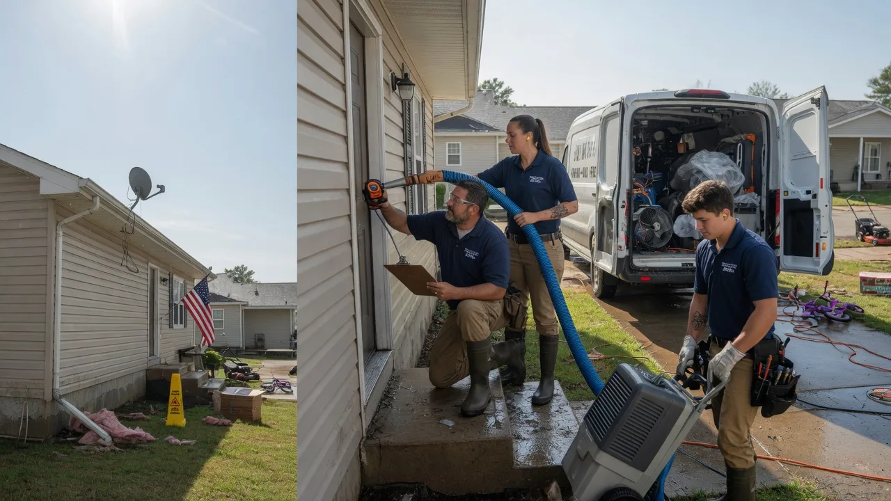 Ceiling Water Damage Restoration in Franklinville, NJ near me
